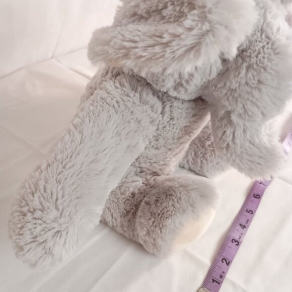 Silverone Set of 2 Plush Elephants Pink Gray Soft Stuffed Animals Kids Gift - Picture 5 of 11